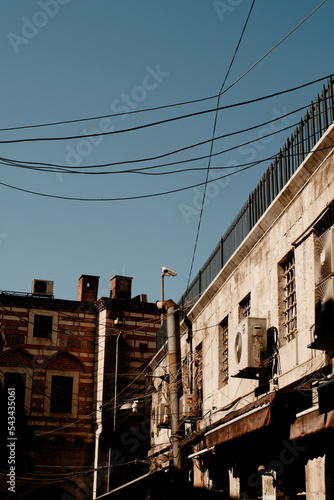 old street in the city