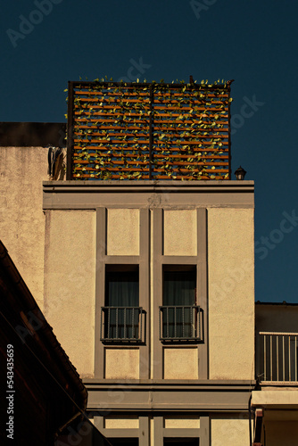 facade of an house