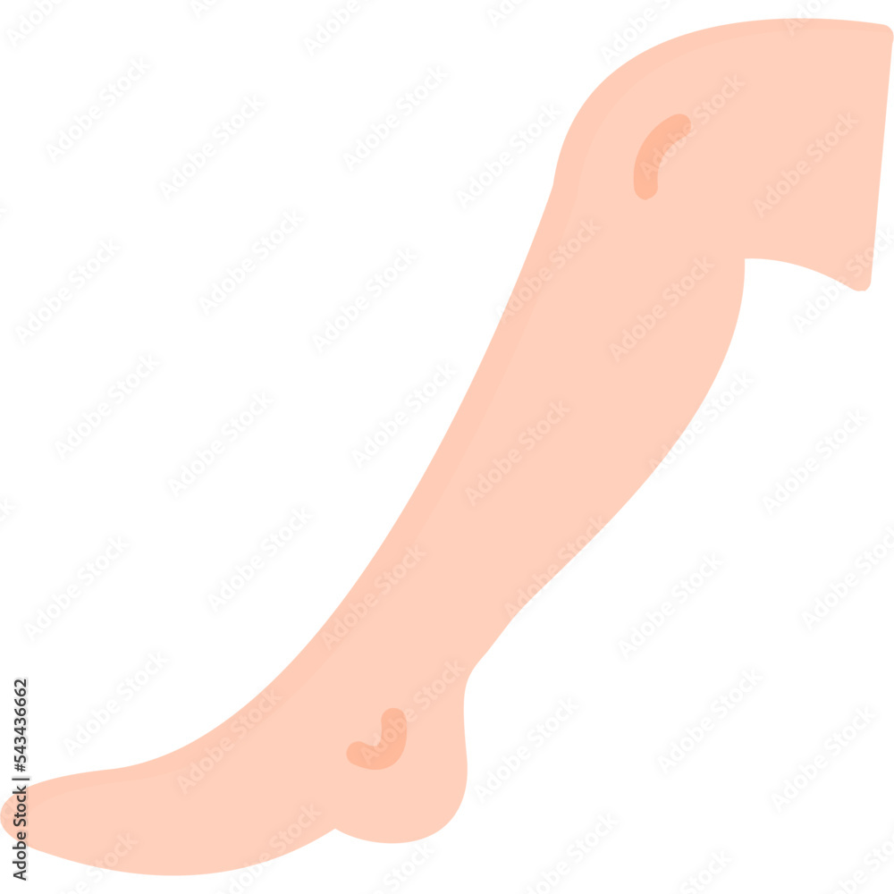 Obraz na plátně Leg Icon