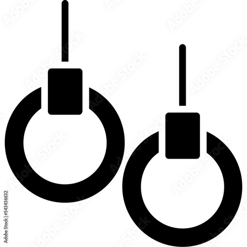 Gymnast Rings Icon