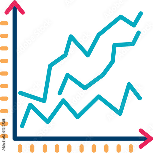 Multiple Variable Lines Icon