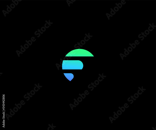 F Letter Logo Vector Template Abstract Monogram Symbol. Usable for Business sport, technology, fashion, digital And future creative logo