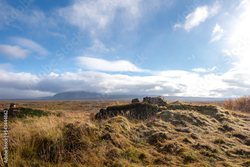 Fototapeta Naklejka Na Ścianę i Meble -  유럽 아이슬란드 풍경 사진