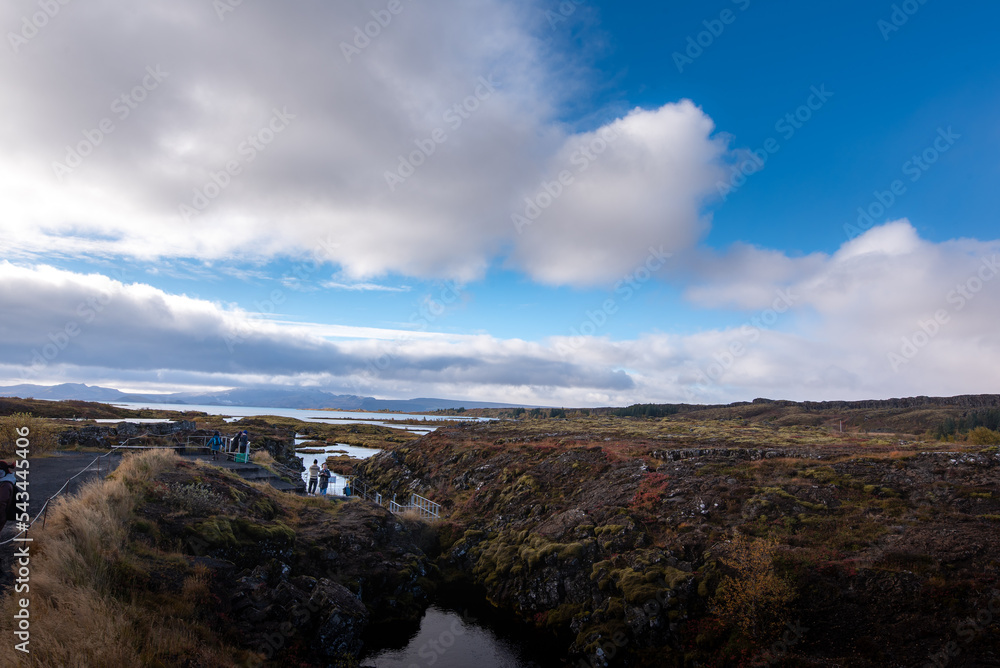 Obraz premium 유럽 아이슬란드 풍경 사진