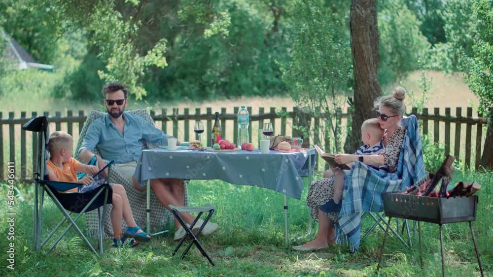 family leisure . family relationship . garden party family leisure . family relationship . garden party