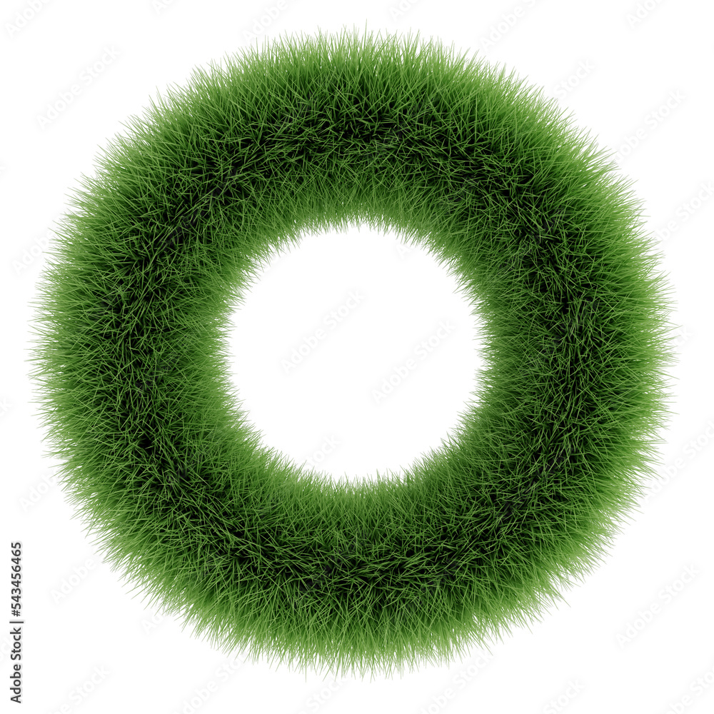 3d decorated Christmas wreath for composition 3d decorated Christmas wreath for composition