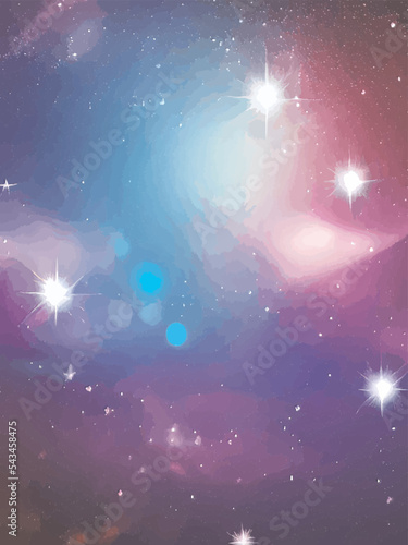 background with stars