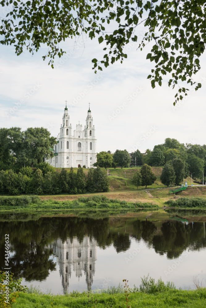 Orthodox Sophia Cathedral in the city of Polotsk, the oldest temple in Belarus Orthodox Sophia Cathedral in the city of Polotsk, the oldest temple in Belarus