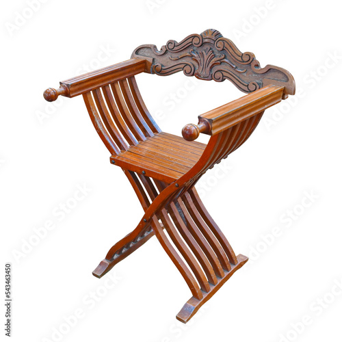 antiquity wooden chair photo