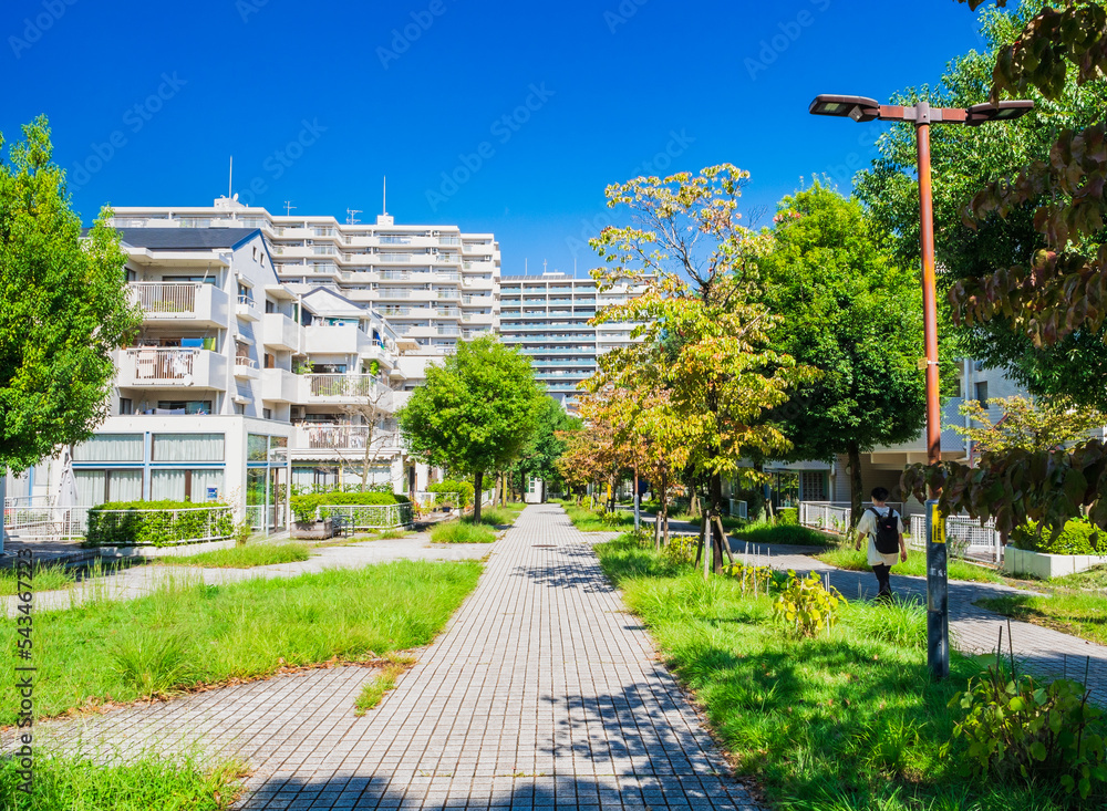 Naklejka premium 住まい・暮らし・街 イメージ