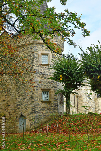 Rochefort en Terre; France - october 23 2022 : old village