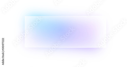 3d fluid rectangle frame. Glassmorphism style on transparent backdrop. Frosted glass effect. Pastel colors: pink purple blue. Curve line graphic design. Sale banner. Blurred gradient label background.