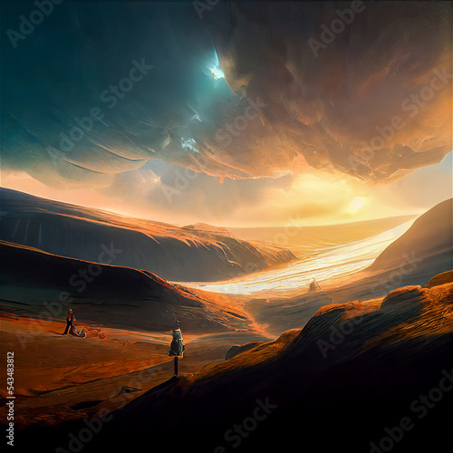 Sci-Fi scene