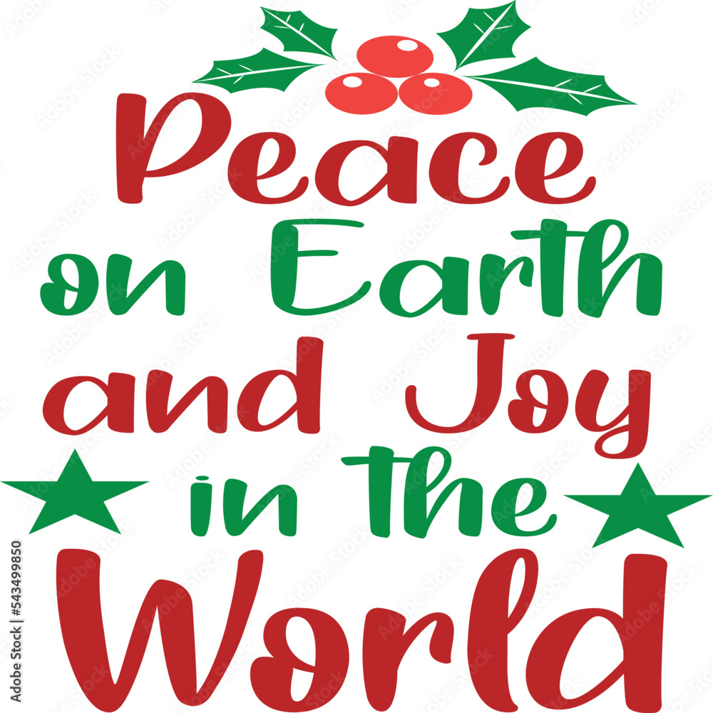 Fototapeta premium Christmas svg files for t shirts