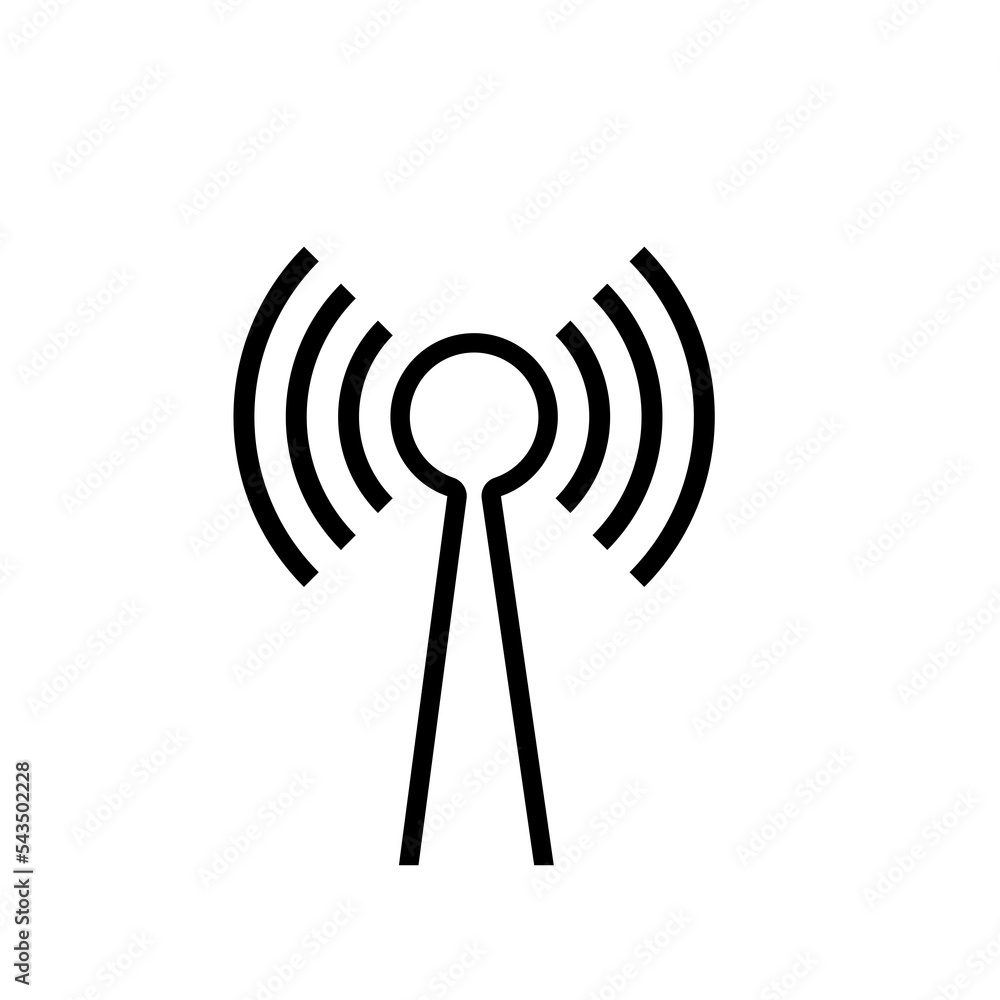 Transmitter antenna symbol. signal tower icon. Communication antenna simple. Transmitter antenna symbol. signal tower icon. Communication antenna simple.