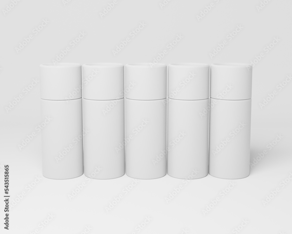 3D modeling mockup with white, green, black and rose gold color. Can use for food, tea, coffee or cosmetics packaging. 3D modeling mockup with white, green, black and rose gold color. Can use for food, tea, coffee or cosmetics packaging.