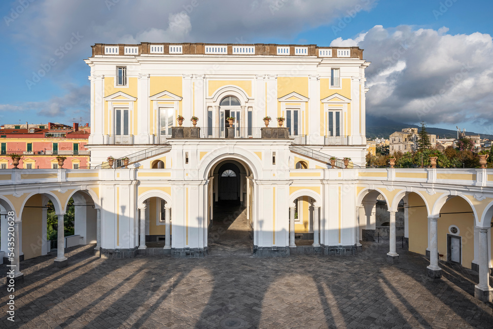 Villa Campolieto, is an 18th century Vesuvian villa located in Ercolano, Naples Italy.