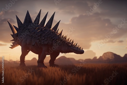 Stegosaurus Dinosaur photo