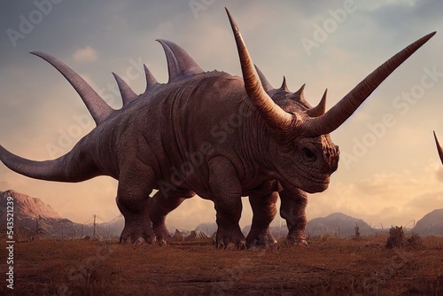 Triceratops Dinosaur photo