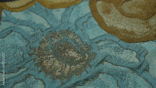 Fabric Texture Can Be Used As A Background
