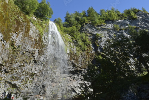 la grande cascade de Montdore-Auvergne