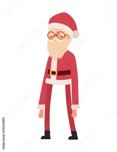 skinny santa claus design