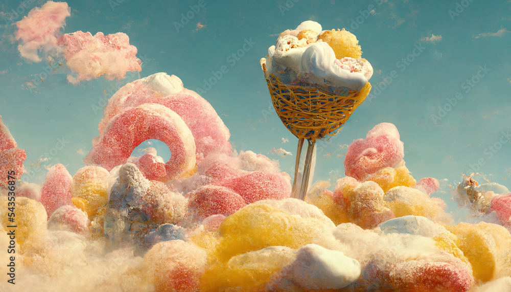 candy floss, candy, candies, heaven, clouds, pink, pastel, dream
