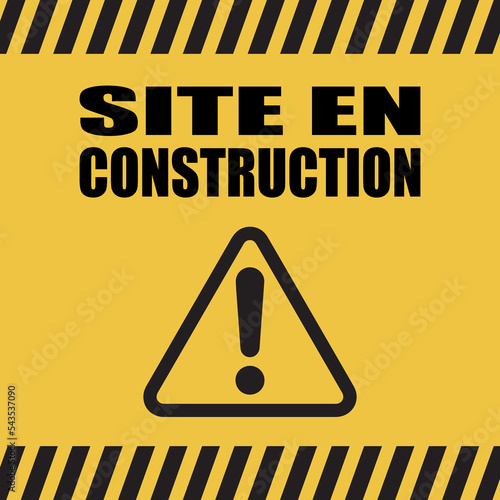 Logo site en construction.