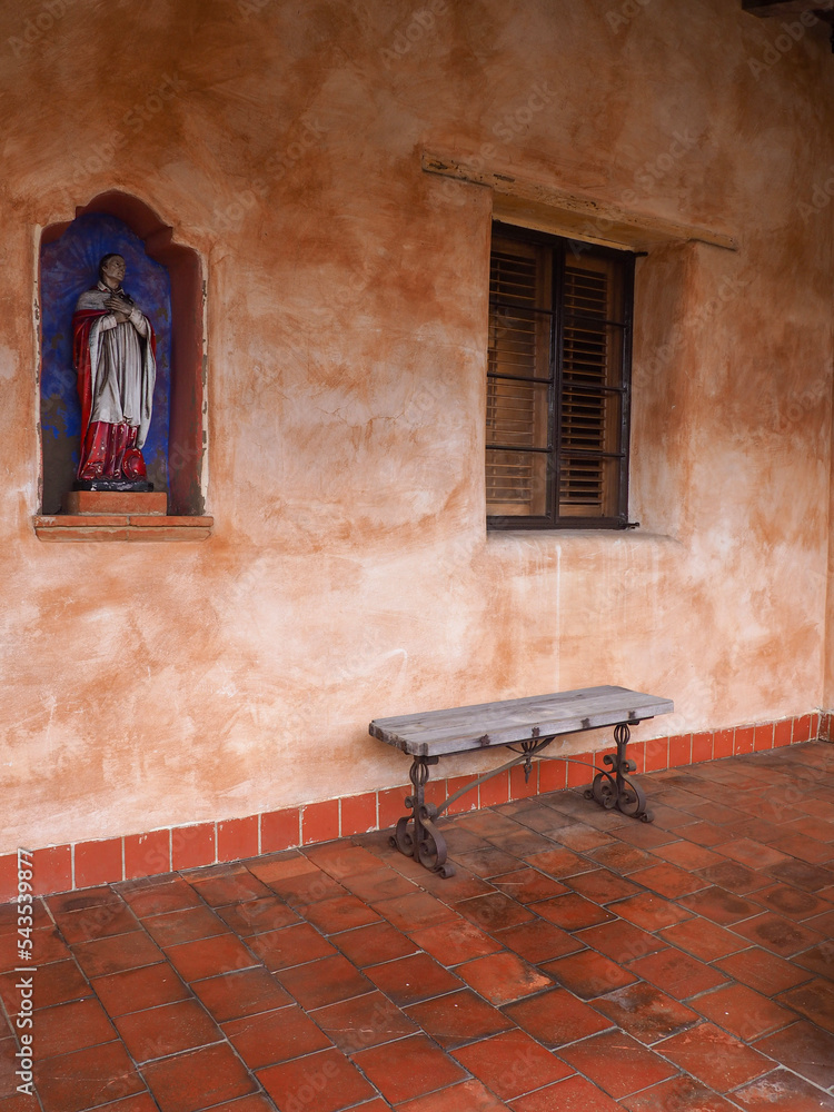 The Carmel Mission in Monterey, CA 