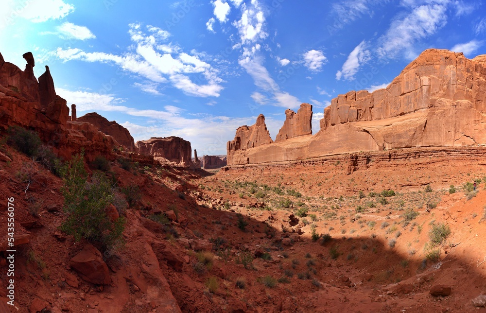 Arches National Park Park Avenue Arches National Park Park Avenue