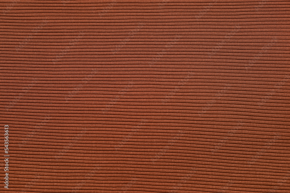 Fototapeta premium Texture of brown fabric as background