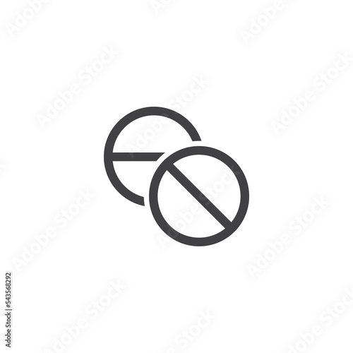 Medical Capsule Icon clean simple vector Free Download Medical Capsule Icon clean simple vector - GFXLoad