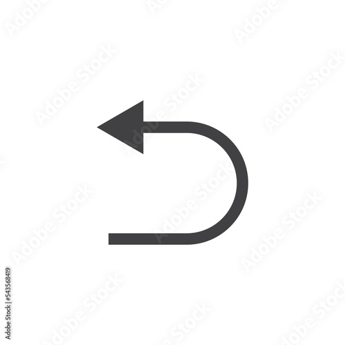 Refresh arrow simple vector Icon