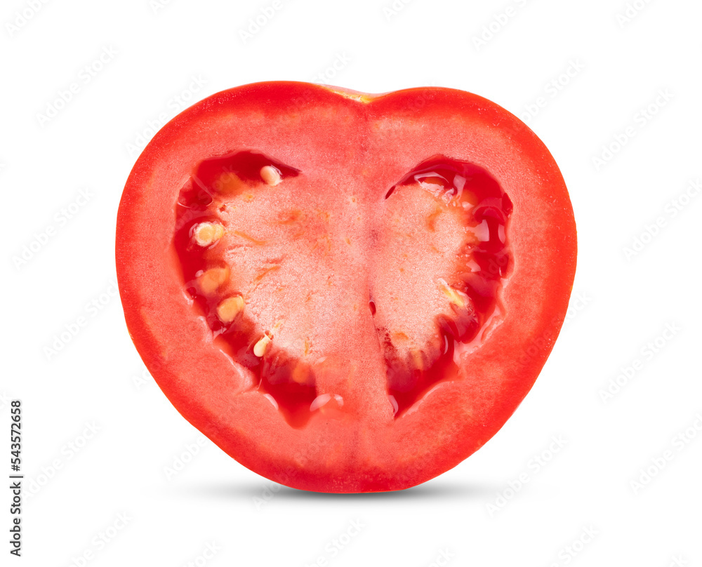 Tomato slice isolated on transparent png Tomato slice isolated on transparent png