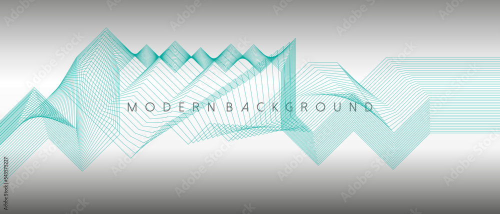 Abstract geometric line background