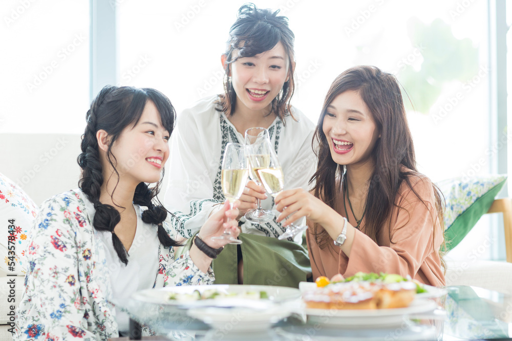 若い女性 若い女性