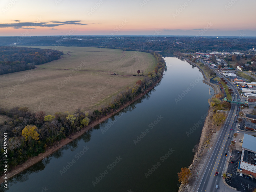 Clarksville Tennessee Aerial