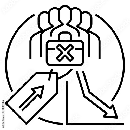 stagflation icon