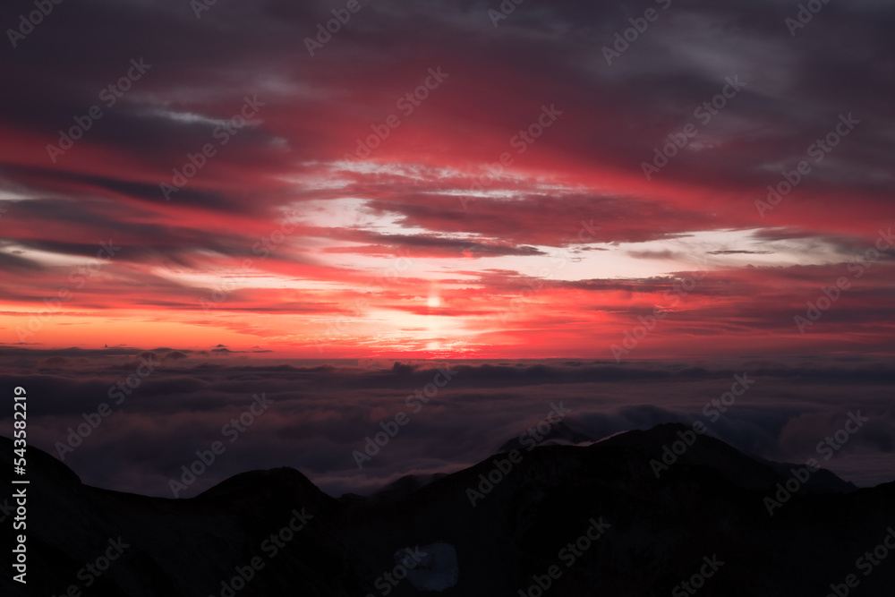 秋の山