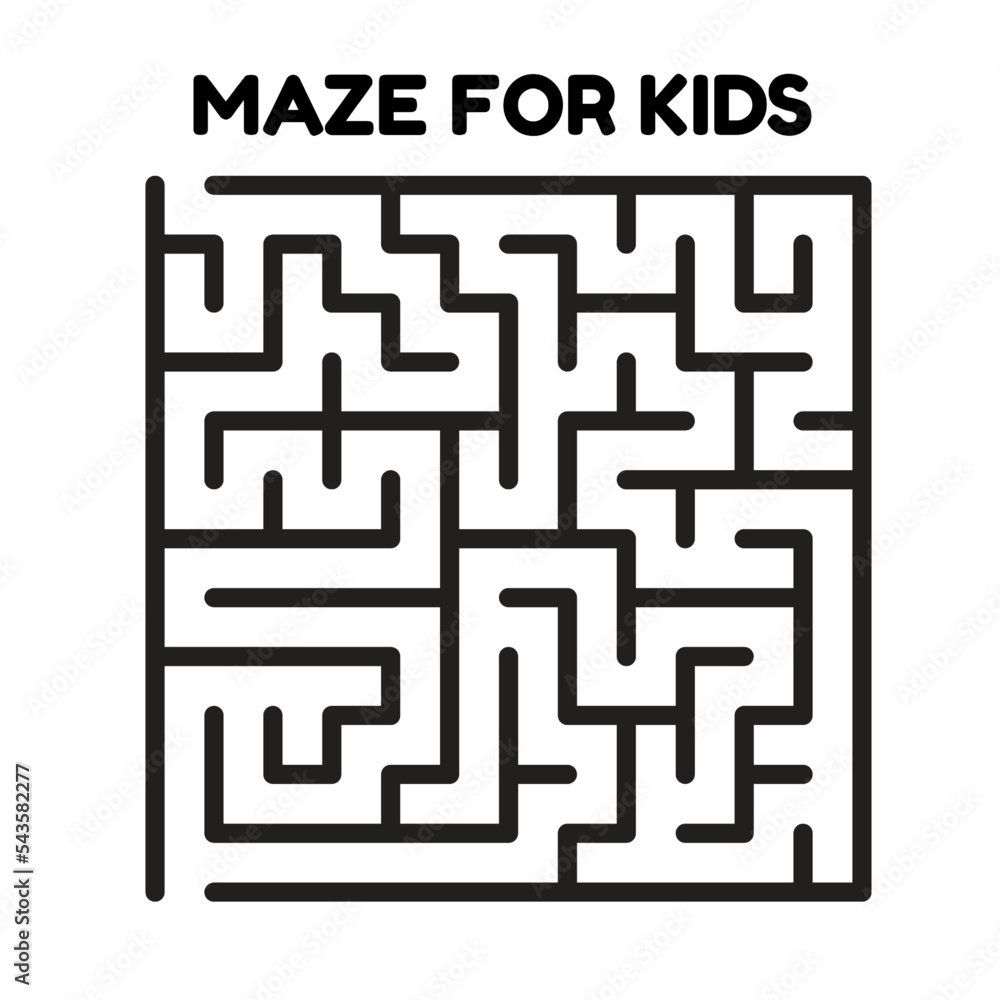 Maze Challenge For Kids Maze Challenge For Kids