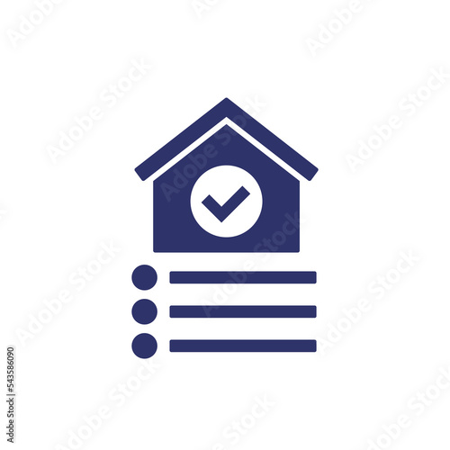 house maintenance icon on white