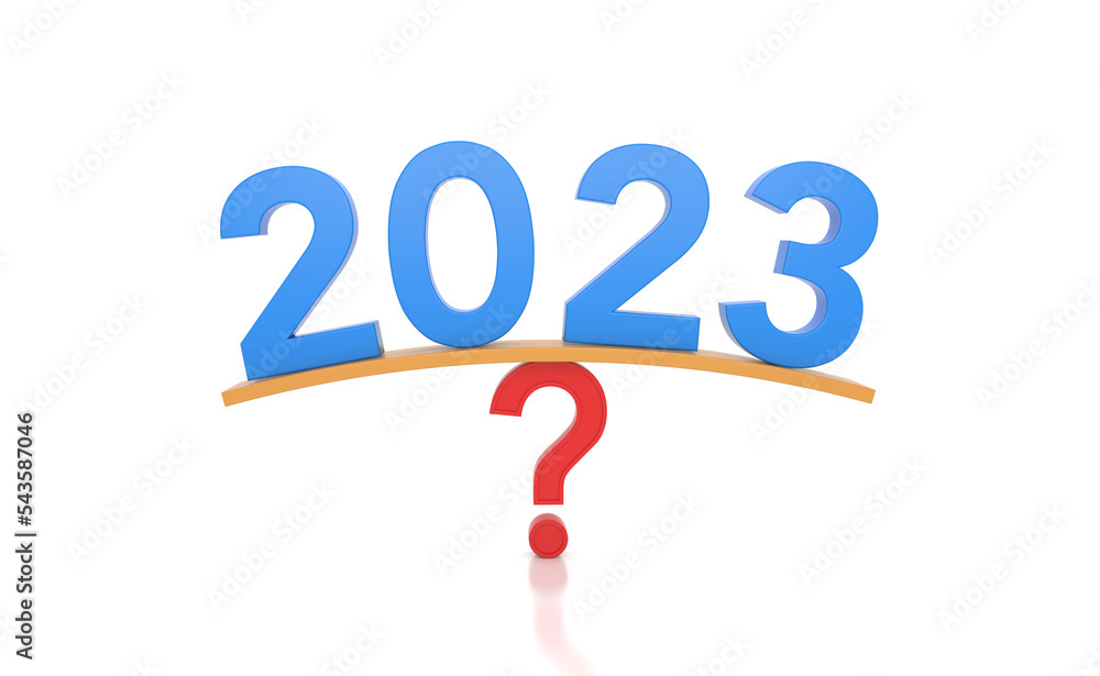 New Year 2023 Creative Design Concept - 3D Rendered Image
New Year 2023 Creative Design Concept - 3D Rendered Image