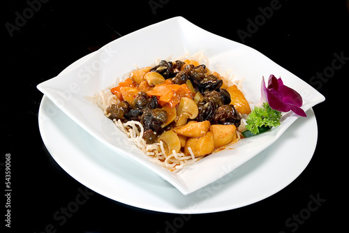 Deliciouse Chinese Food, Szechuan Sauce Escargot photo