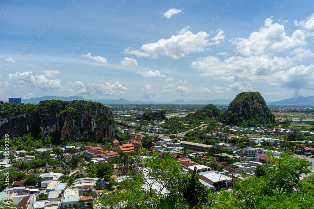 Landscape in Danang from The Marble Mountains Landscape in Danang from The Marble Mountains
