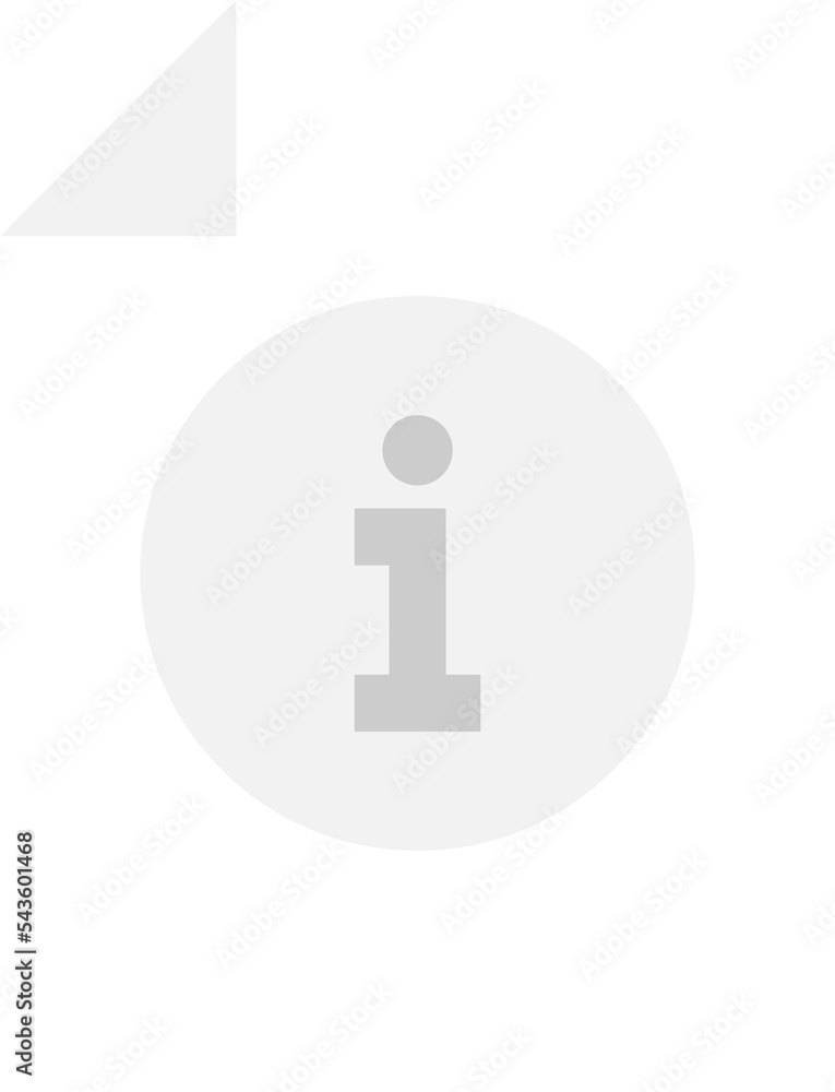 Flat icon of Information Document. Flat icon of Information Document.