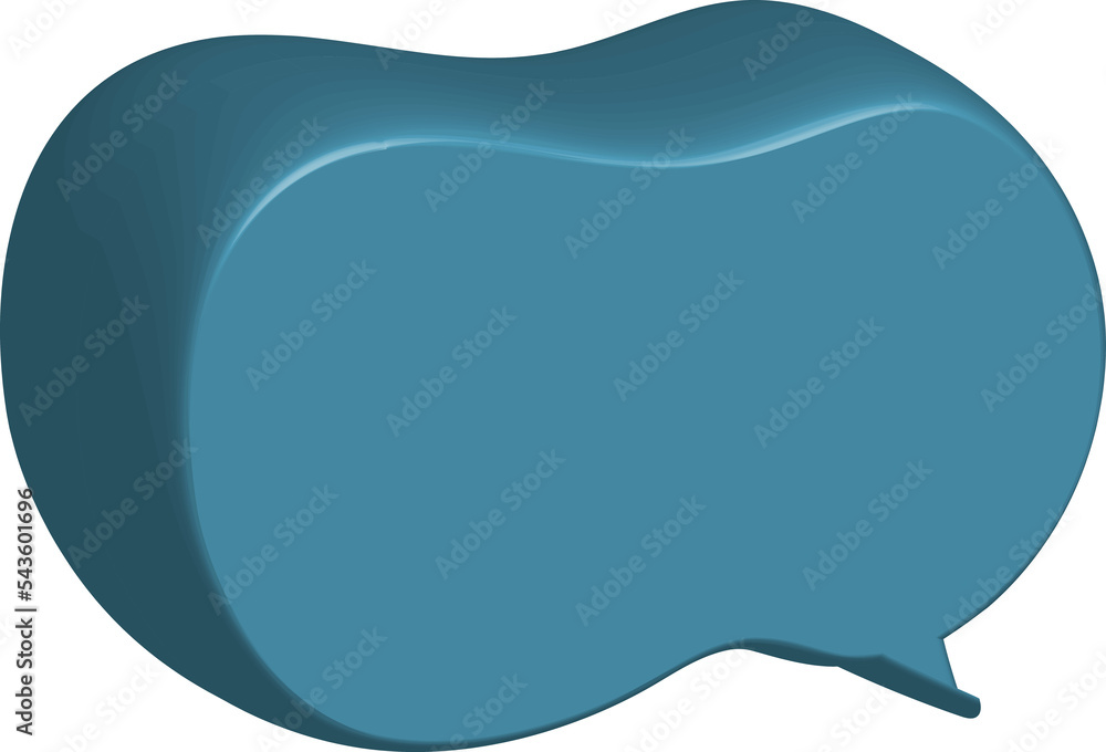 speech bubble 3d speech bubble 3d