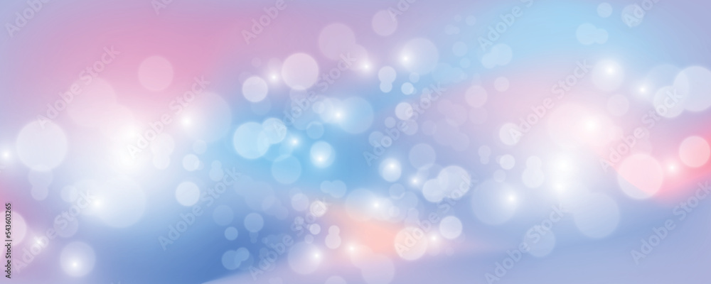 Bright holographic background with sparkles, vector illustration.
