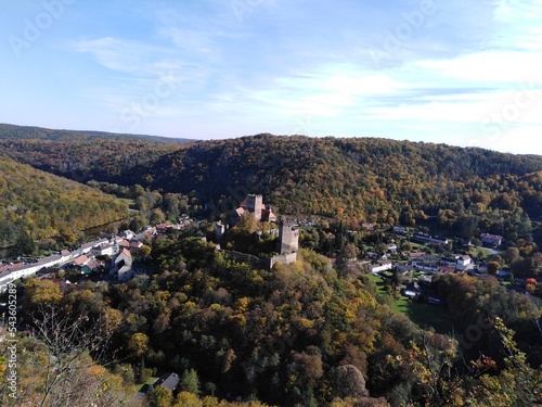 Hardegg, view of the mountains photo