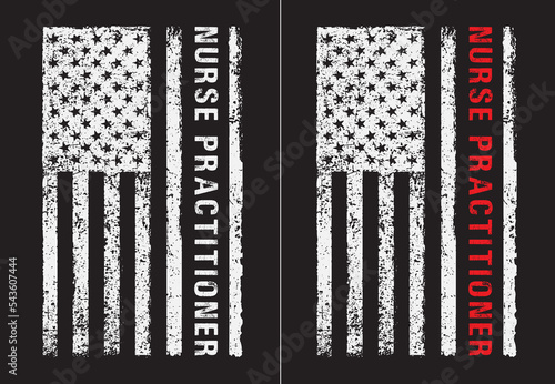 Nurse Practitioner Flag Design