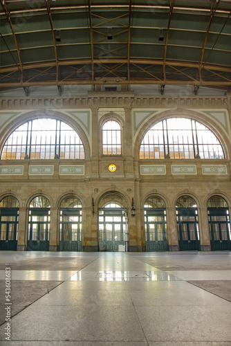 Interior of the Zurich Main Station